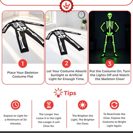 Black Skeleton Kids, Kids Halloween Costume