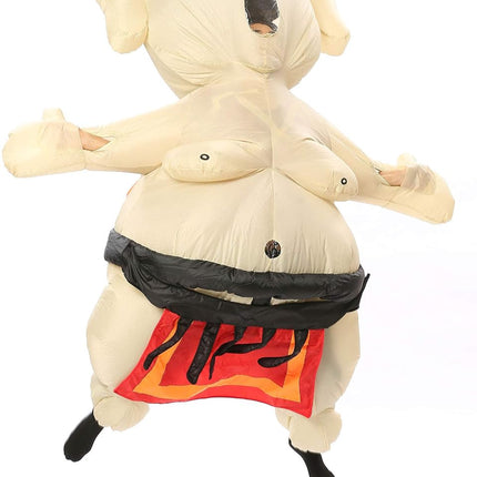 Sumo Wrestler Fat Suit, Full Body Inflatable Costume for Party, Adult Size