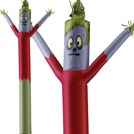 20Ft Monster Air Dancers Inflatable Tube Man Attachment | Halloween Inflatables Outdoor Decoration | Wacky Waving Halloween Blow up for Yard Display or Business (Blower Not Included)