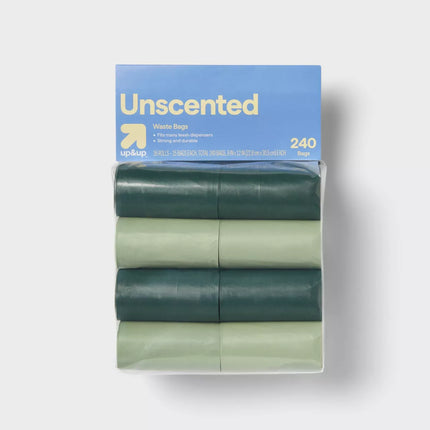 Dog Waste Bag Refills - Unscented - Up&Up