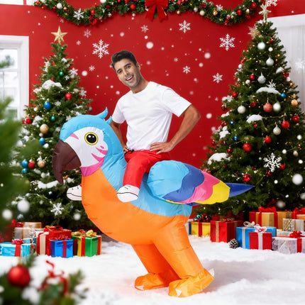 Inflatable Parrot Costume for Adult Blow up Halloween Costumes