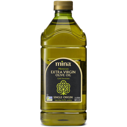 Moroccan Olive Oil Extra Virgin, 68 Fl Oz, High Polyphenol Olive Oil, Single Origin Olive Oil