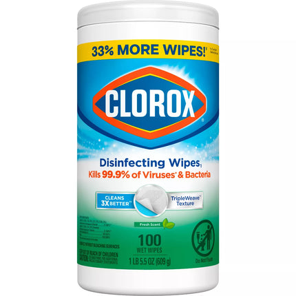 Clorox Fresh Disinfecting Wipes Bleach Free Cleaning Wipes
