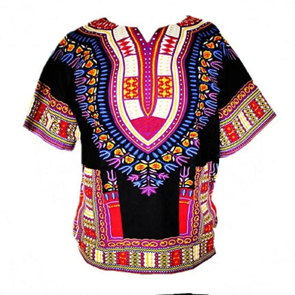 Dashiki New African Clothing Traditional Print Tops Fashion Design African Bazin Riche Clothes Dashiki T-Shirt for Men Women