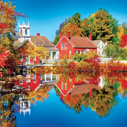 Kodak 1000-Piece Autumn in Harrisville, New Hampshire Jigsaw Puzzle