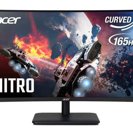 Nitro 27" FHD (1920X1080) Curved 165Hz Gaming Monitor, Black, ED270R Sbiipx, New