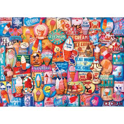 Masterpieces 1000 Piece Jigsaw Puzzle - Ice Cream Treats - 19.25"X26.75"
