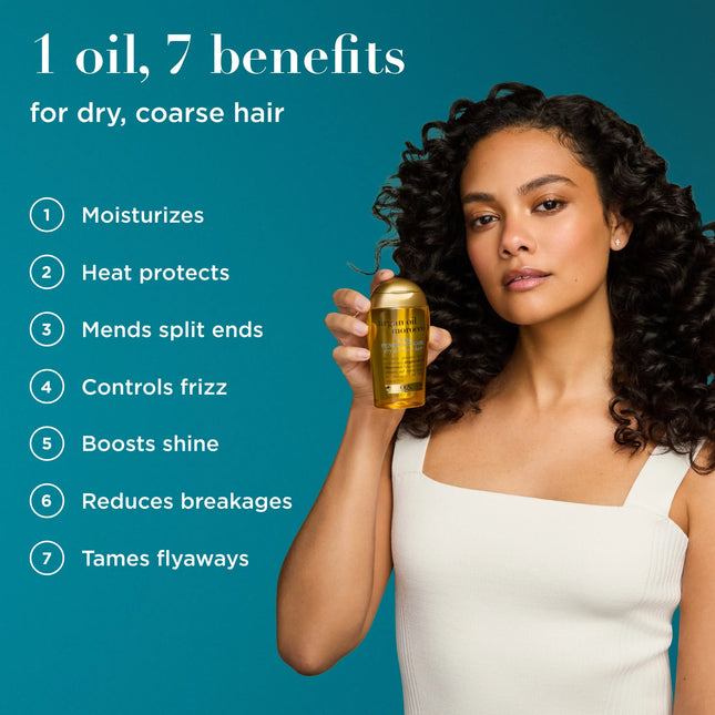 Extra Strength Argan Oil of Morocco Hair Oil Serum