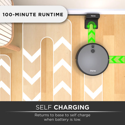 Autovac Juno Robot Vacuum, Mapping Technology, Strong Suction, 120 Min Runtime, App + Remote Control, New