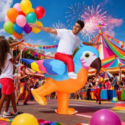 Inflatable Parrot Costume for Adult Blow up Halloween Costumes
