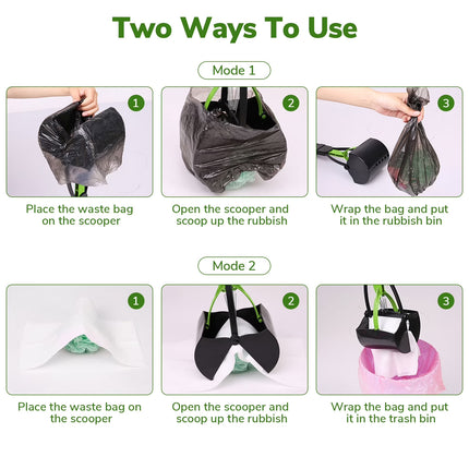Pooper Scooper,Folding Dog Poop Scooper for Large Small Dogs,Portable Dog Poop Pick up Tool for Yard,Grass,Dirt,Gravel