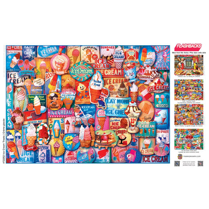 Masterpieces 1000 Piece Jigsaw Puzzle - Ice Cream Treats - 19.25"X26.75"