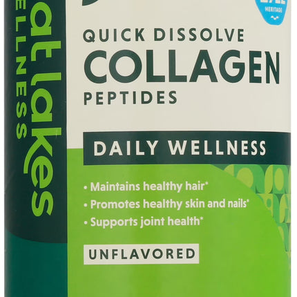 (2 Pack)  Quick Dissolve Collagen Peptides - Unflavored 16 Oz Pwdr