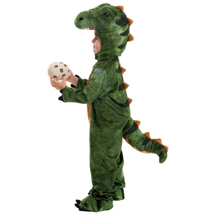 Halloween T-Rex Costume Dinosaur Onesie with Eggs for Kids and Toddlers Halloween Party Dress up Cosplay