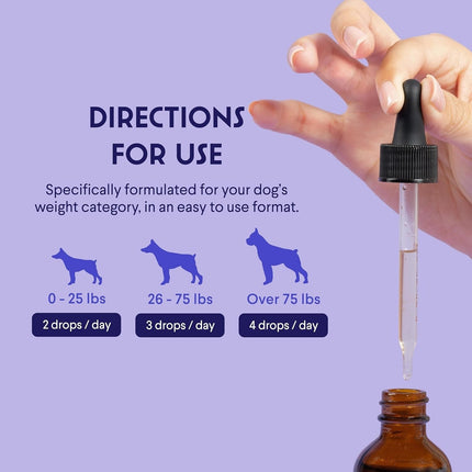 Premium Collagen for Dogs – Liquid Collagen for Dogs with Hyaluronic Acid - 4 Oz