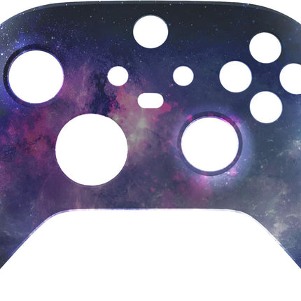 Custom Shell for Xbox Series X & S Controller, Nebula Galaxy Replacement Cover Front Housing Cover for Xbox Core Controller Wireless