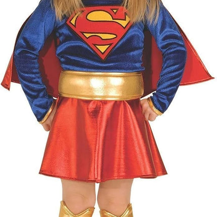 DC Comics Superheroes: Supergirl Costume Dress for Toddlers, Girl'S Toddler