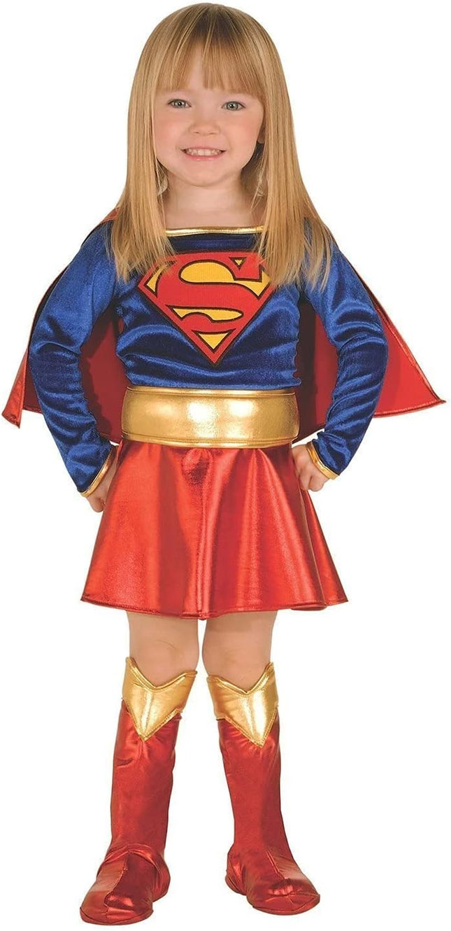 DC Comics Superheroes: Supergirl Costume Dress for Toddlers, Girl'S Toddler