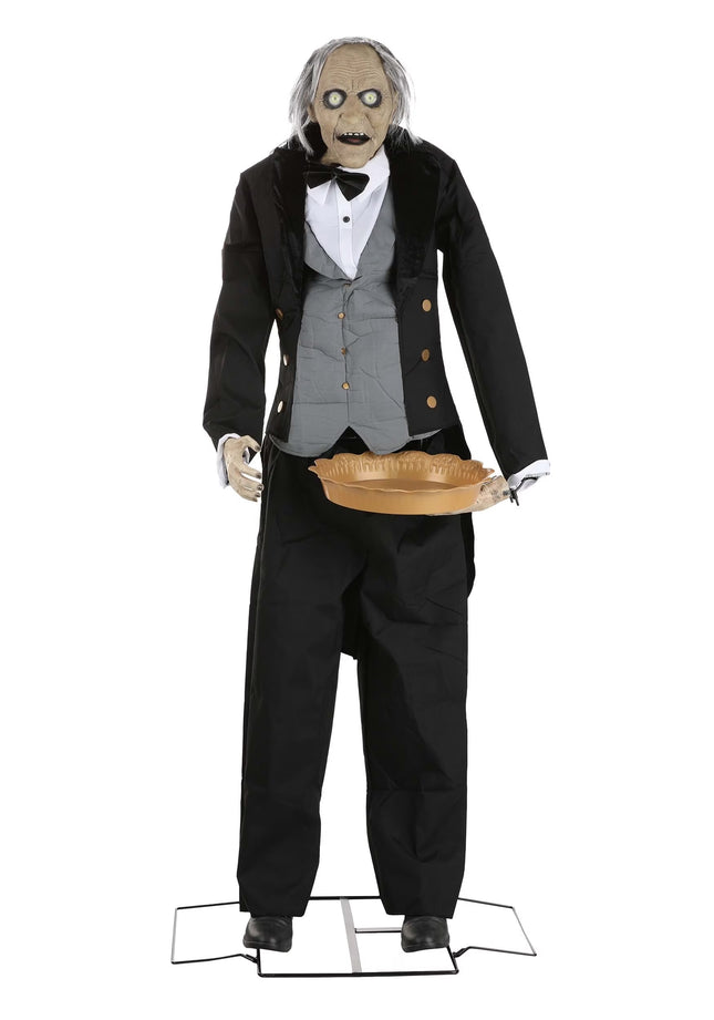 Evil Animated Greeter Butler Decoration