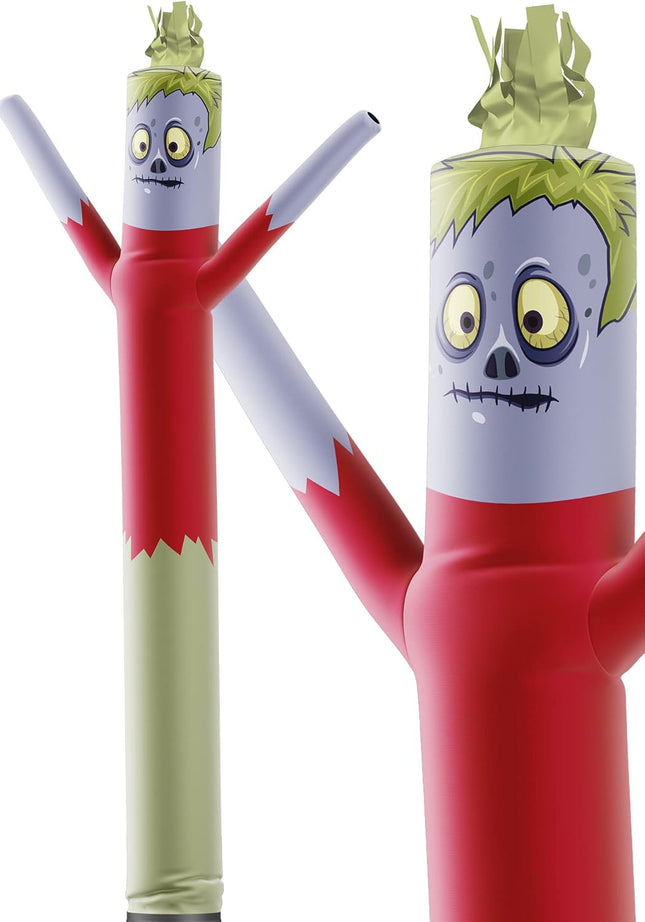10Ft Monster Air Dancers Inflatable Tube Man Attachment | Halloween Inflatables Outdoor Decoration | Wacky Waving Halloween Blow up for Yard Display or Business (Blower Not Included)