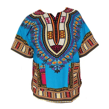 Dashiki New African Clothing Traditional Print Tops Fashion Design African Bazin Riche Clothes Dashiki T-Shirt for Men Women