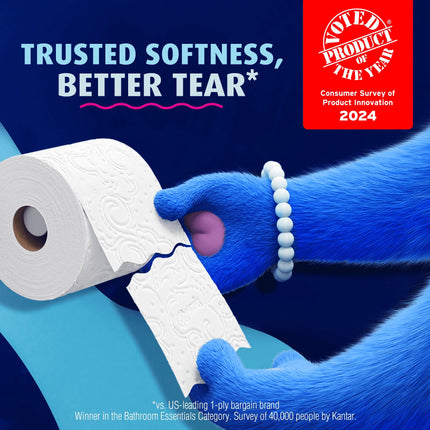 Ultra Soft Toilet Paper 6 Mega XL Rolls, 336 Sheets per Roll