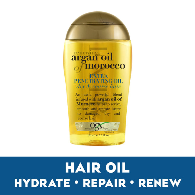 Extra Strength Argan Oil of Morocco Hair Oil Serum