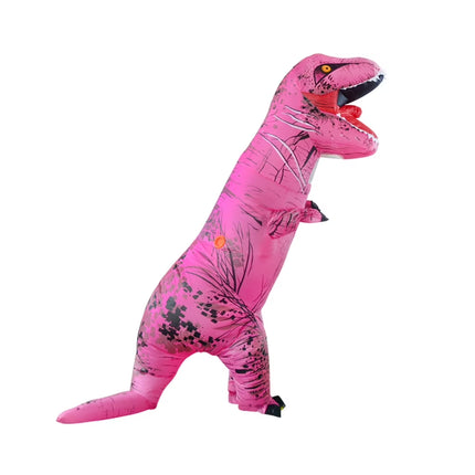 Inflatable Dinosaur Costume for Adult , Fancy Dinosaur Suit Blow up Full Body Dino Costume for Halloween Cosplay Party