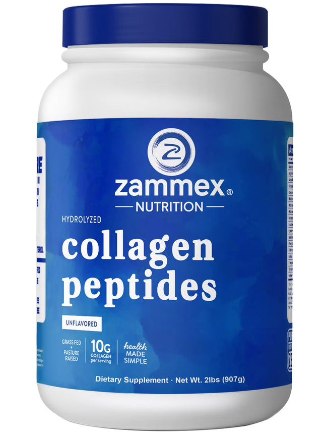 Collagen Peptides Powder, Unflavored Hydrolyzed Collagen Protein, Grass-Fed, Paleo & Keto, Non-Gmo, 90 Servings