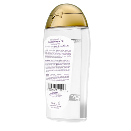 Coconut Miracle Oil Penetrating Hair Oil Treatment
