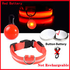 Red Button Battery / Xxl Neck 43-62 Cm