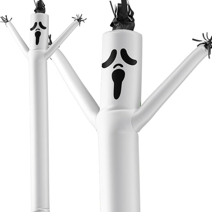 20Ft Ghost Air Dancers Inflatable Tube Man Attachment | Halloween Inflatables Outdoor Decoration | Wacky Waving Halloween Blow up for Yard Display or Business (Blower Not Included)