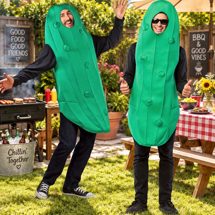 Pickle Halloween Party Costume Men'S and Women'S Adult One Size, Green
